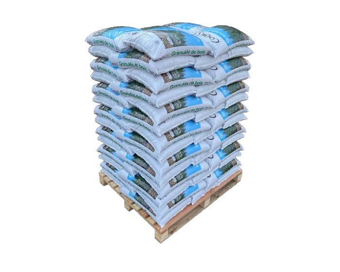 Pellets de madera Cogra – Palet de 70 bolsas